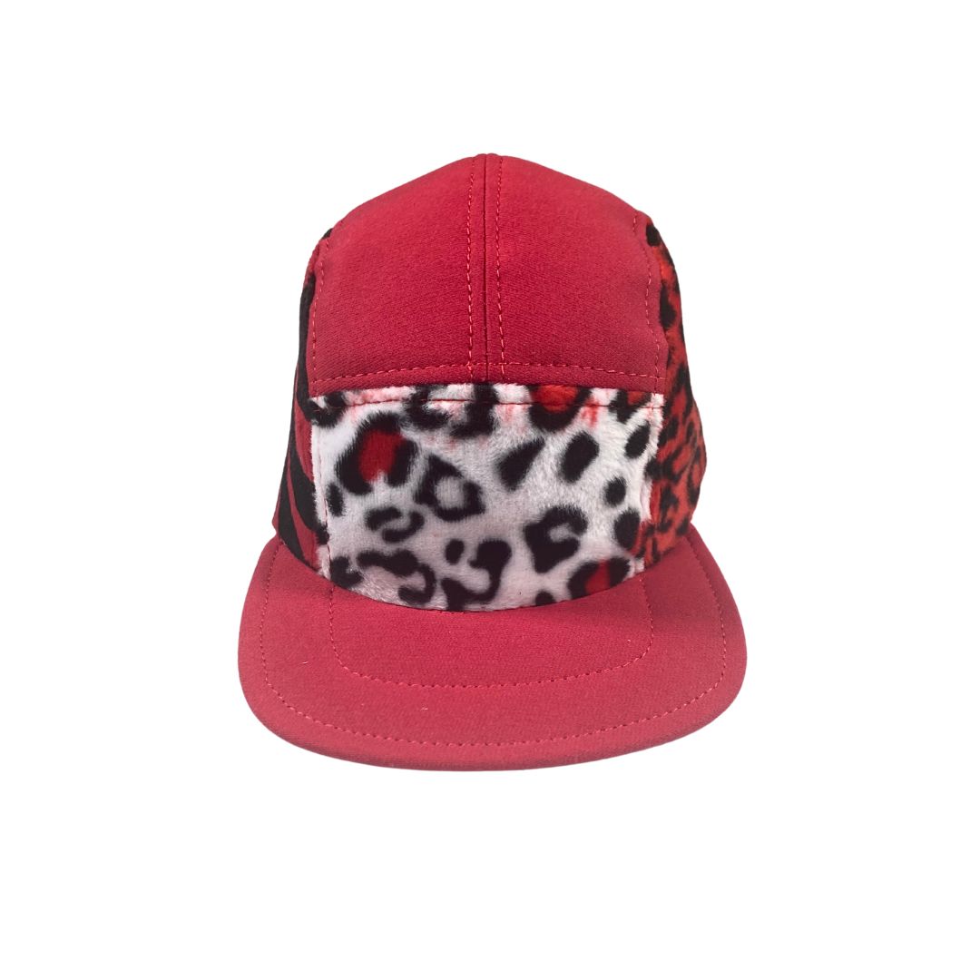 Animal Instinct 5 Hat Red Tiger front