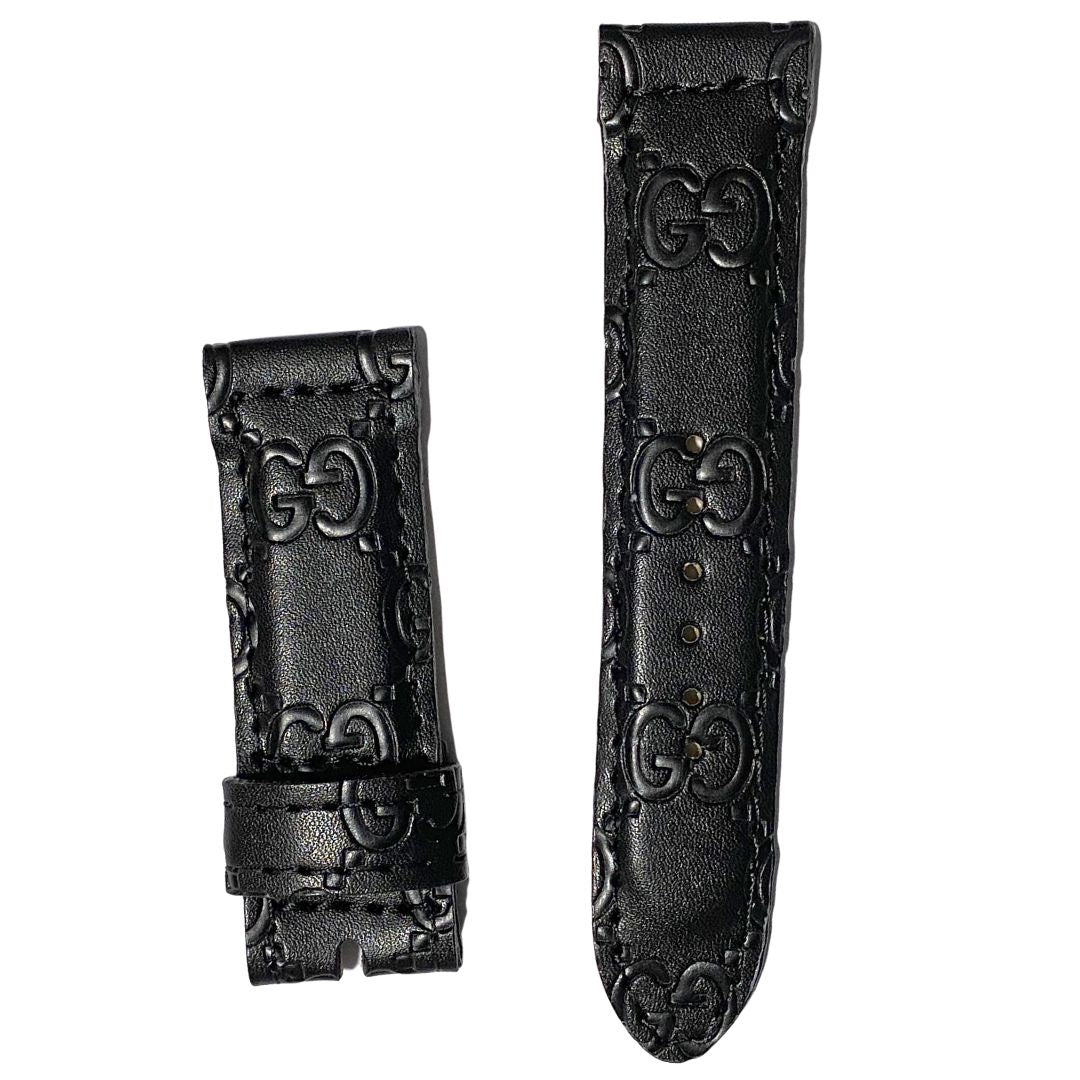 Gucci Apple Watch Band Strap Black Upcycled