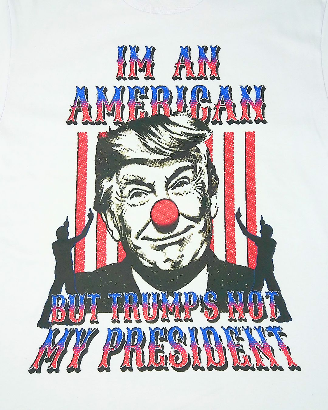 I am American but Trumps Not My President Tee Shirt