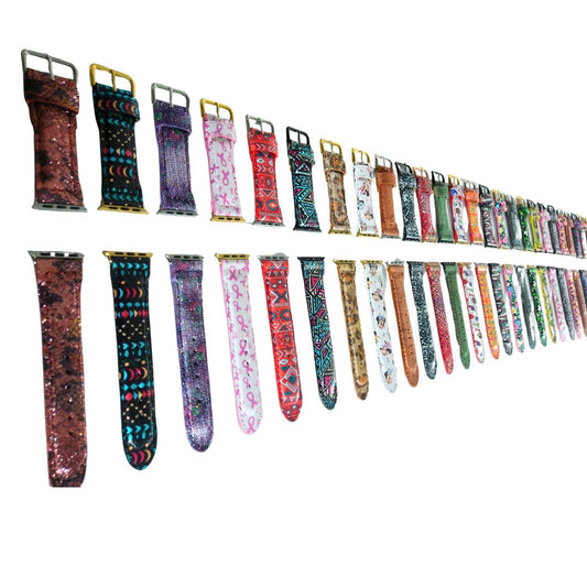 Beyond Time: Why Printed Leather Apple Watch Bands Became the New Fashion Language