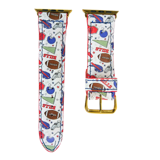 Printed Apple watch bands