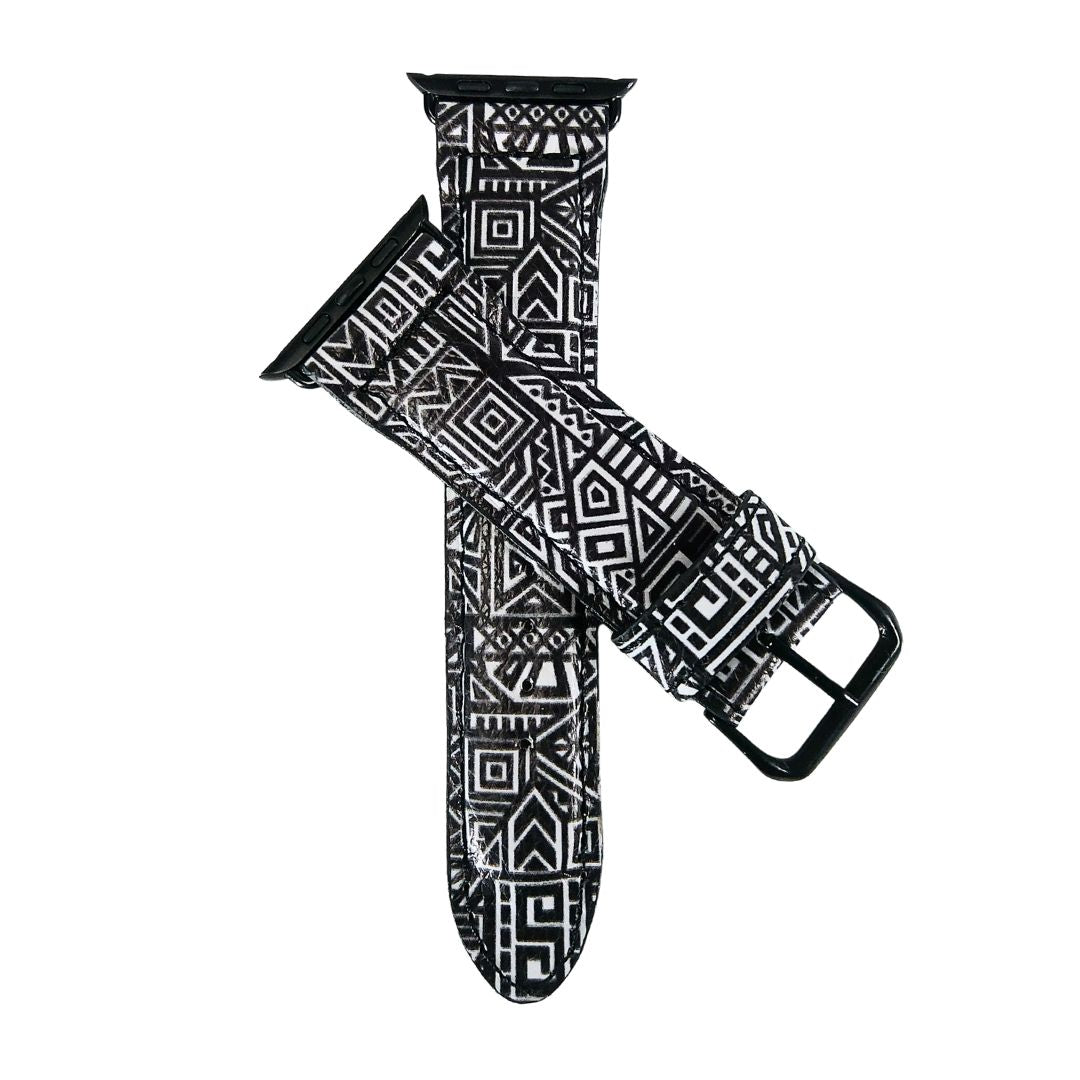 Black Hawaii Apple Watch Band hulu