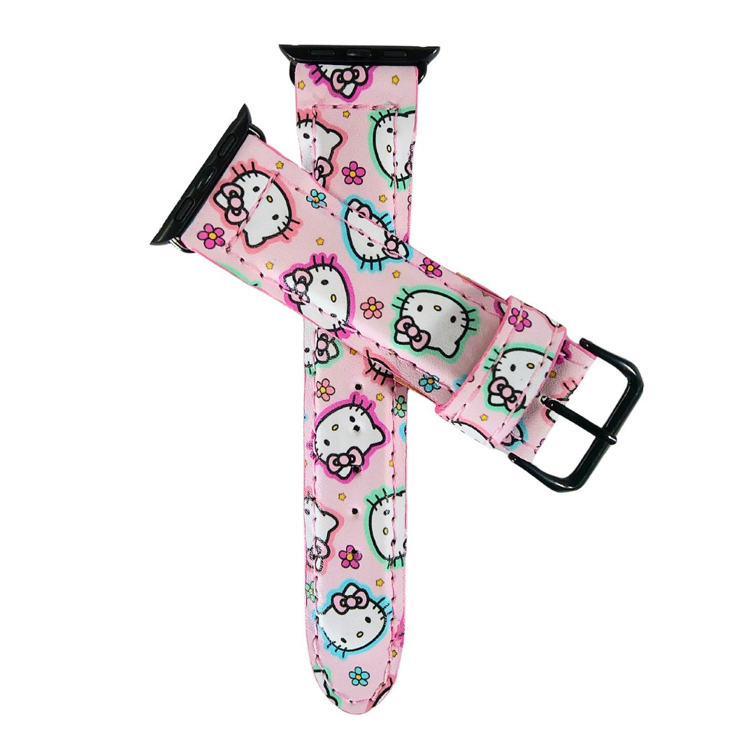 H Kitty Apple Watch Band pink