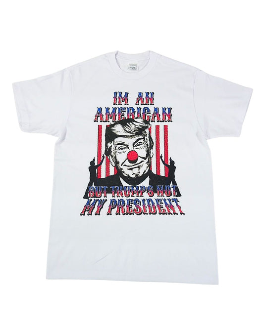 I am American but Trumps Not My President Tee Shirt
