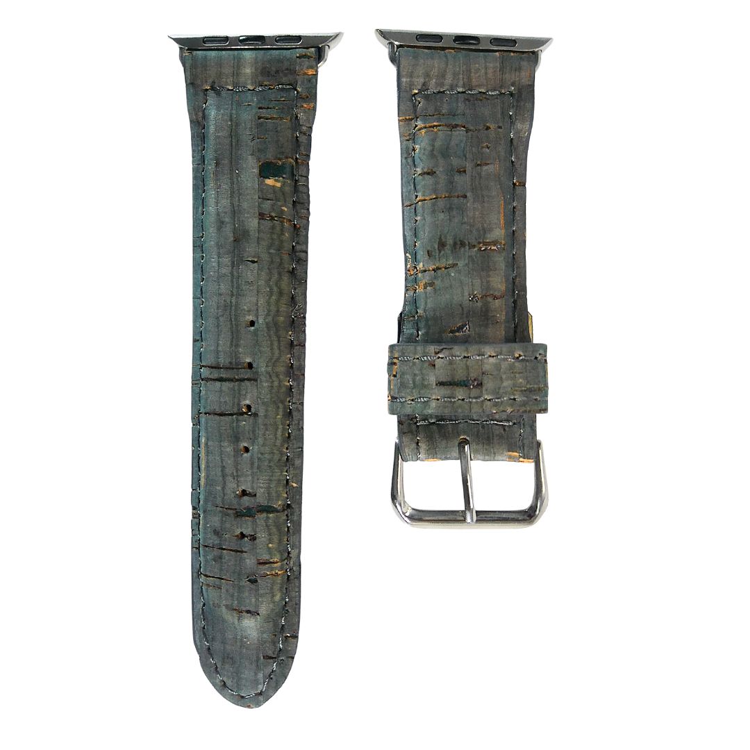 Lite Charcoal Cork Apple Watch Band 