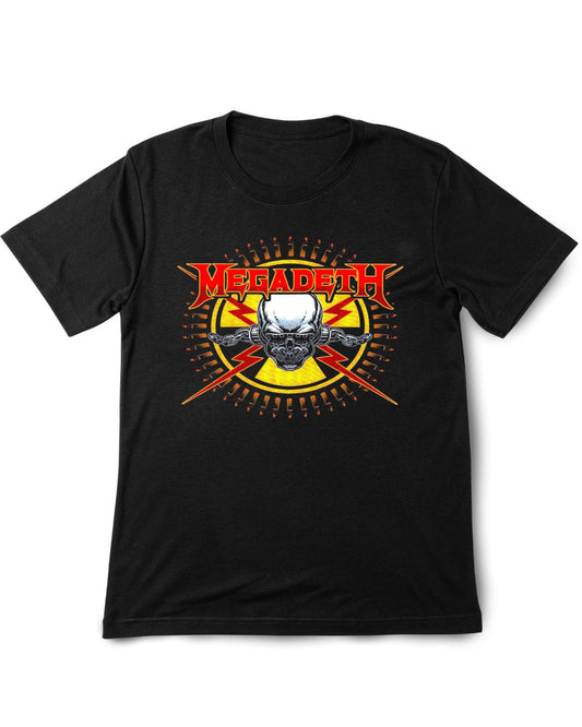 Megadeth 6 Vintage Printed Tee Shirt