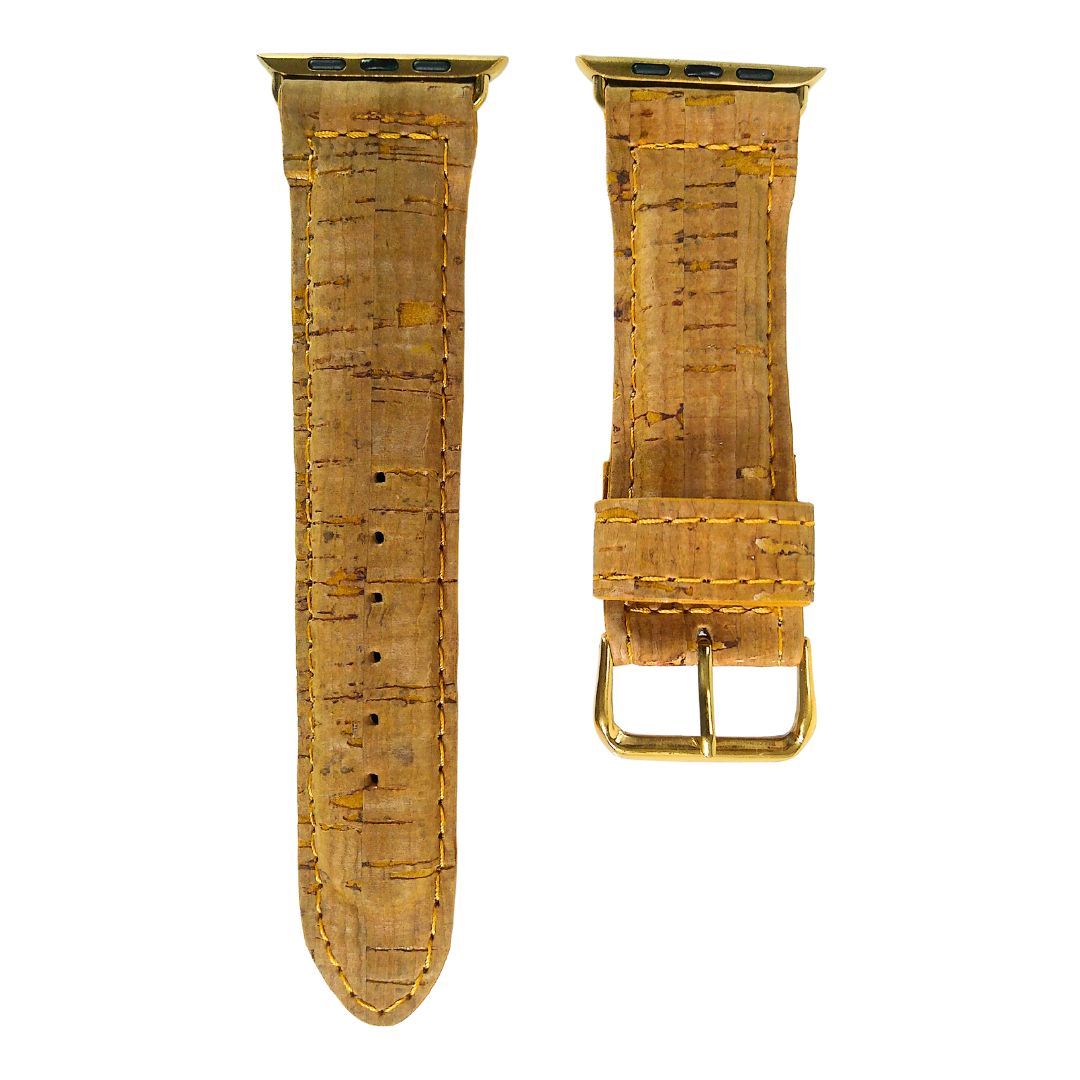 Mustard Yellow Cork Apple Watch Band 