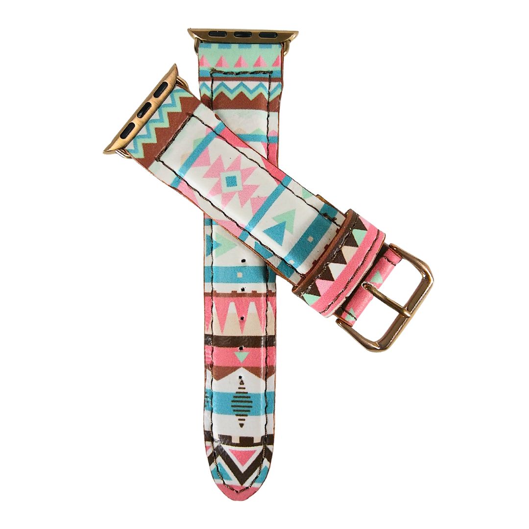 Tribal Candy Apple Watch Band top